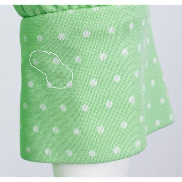1970's Vintage Polka Dot Dress David Crystal Women - Picture 8 of 8